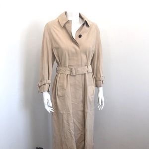 ***SOLD***Burberry London Suede Trench Coat Sz 4
